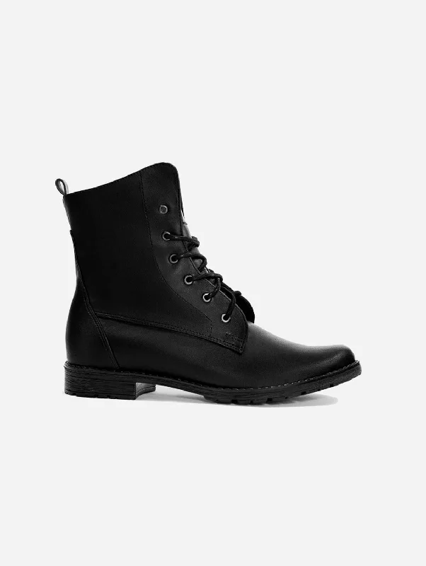 Workers No. 2 Desserto® Cactus Leather Vegan Boots | Black